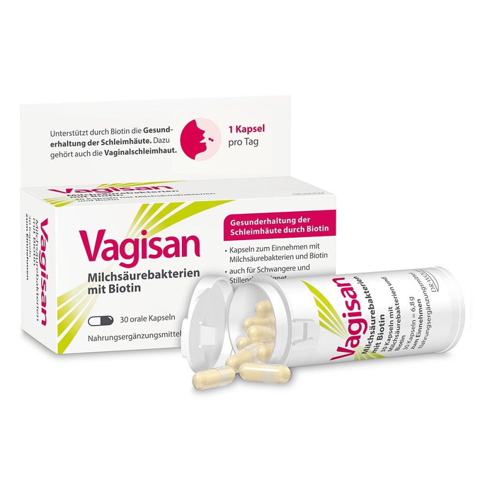 Dr. August Wolff GmbH & Co. KG Arzneimittel Vagisan Milchsäurebakterien mit Biotin Kapseln 19335708