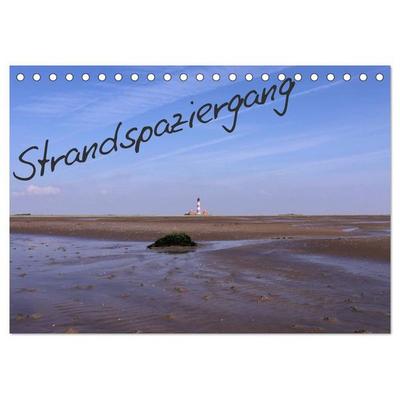 Strandspaziergang / Geburtstagskalender (Tischkalender 2027 DIN A5 quer), CALVENDO Monatskalender