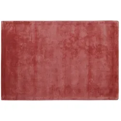 como Handloom-Teppich   ¦ rot ¦ Viskose,Baumwolle ¦ Maße (cm): B: 80