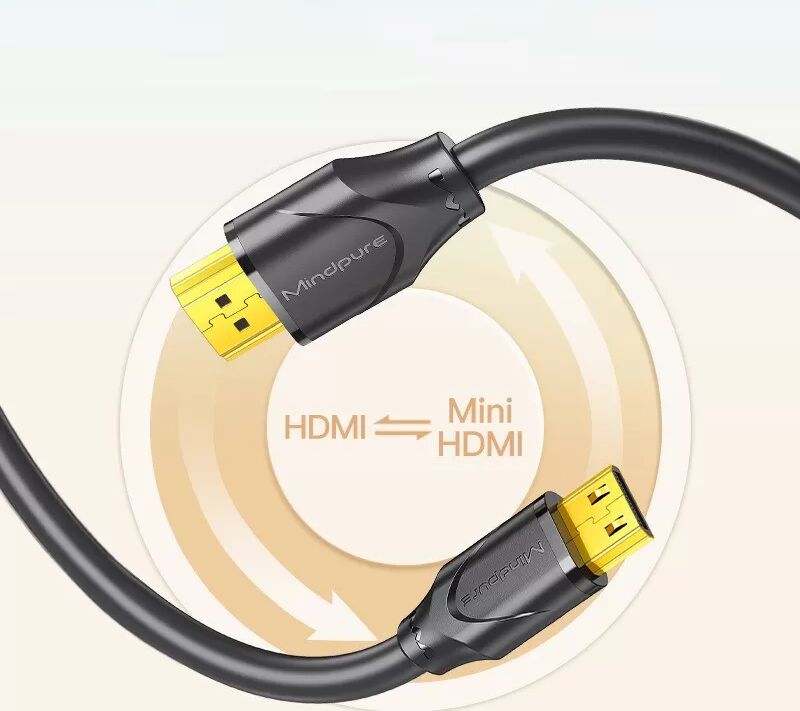 INF Câble HDMI vers HDMI - Qualité 4K, Transfert Bidirectionnel, Compatibilité Étendue 3 m