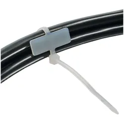 INLINE Kabelbin,, Länge 100mm, Breite 2,5mm, Markierfeld quer 8x24mm,100er Pack