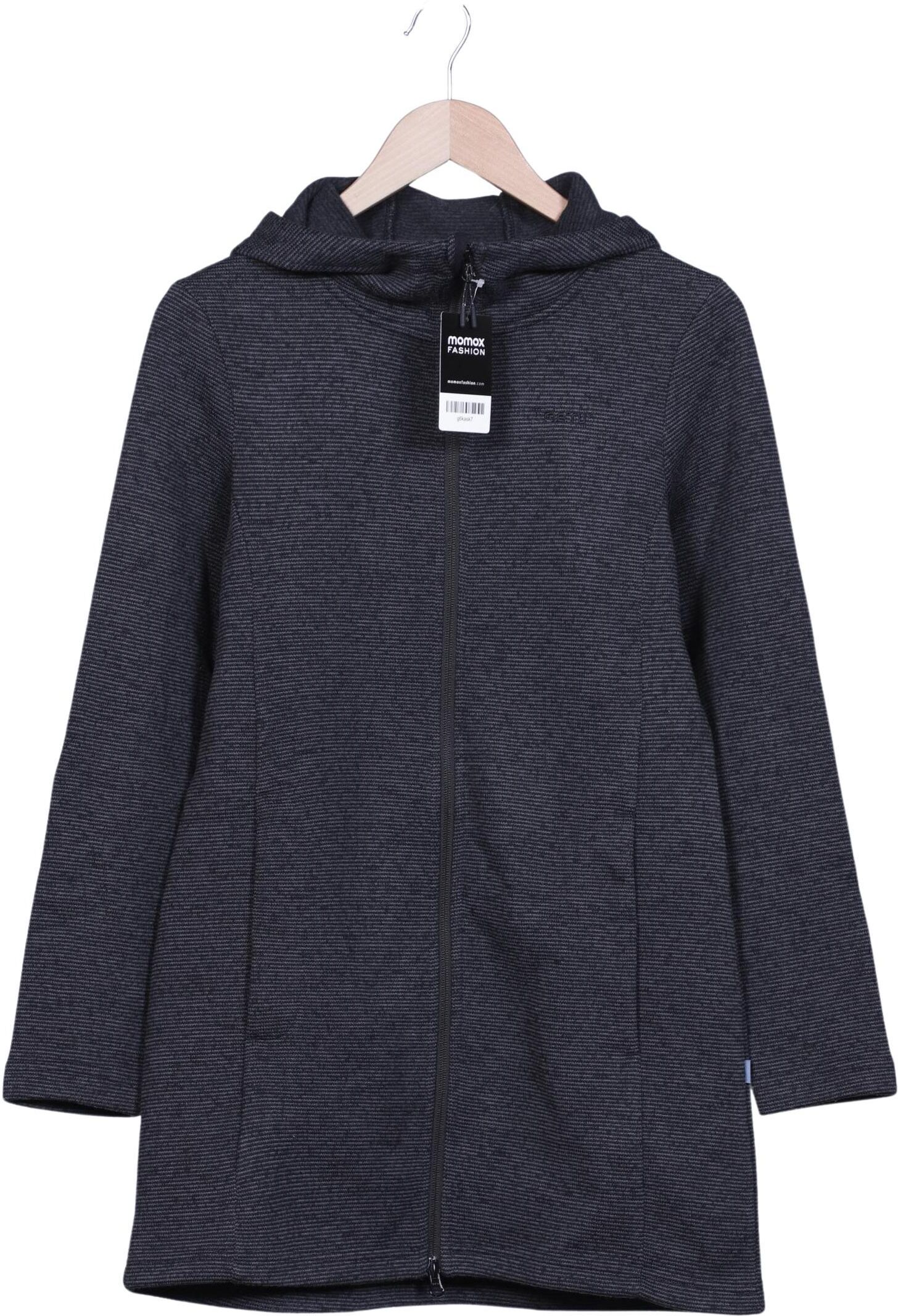 meru Damen Kapuzenpullover, Grau, Gr. S, Synthetik - Second Hand