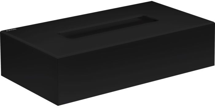 Hansgrohe Axor Universal Circular Kosmetiktuchbox 42873670 265x145mm, Wandmontage, mattschwarz