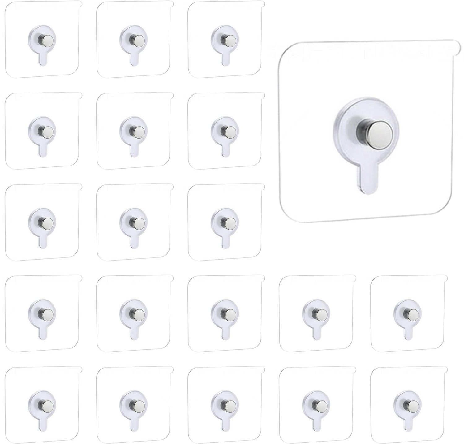 20 Zelfklevende Fotohaken voor Muurdecoratie