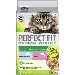 Perfect Fit Natural Vitality mit Lachs & Fisch 6x300 g
