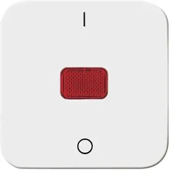 Busch-Jaeger 2508-214 Wippe mit roter Kalotte, mit Aufdruck Reflex SI/SI Linear 2CKA001731A0918 2508214