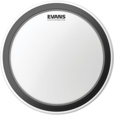 "Evans 18"" EMAD UV2 Coated Bass "