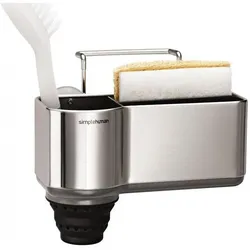 Simplehuman Waschbecken Caddy, Abtropfgestell, Silber