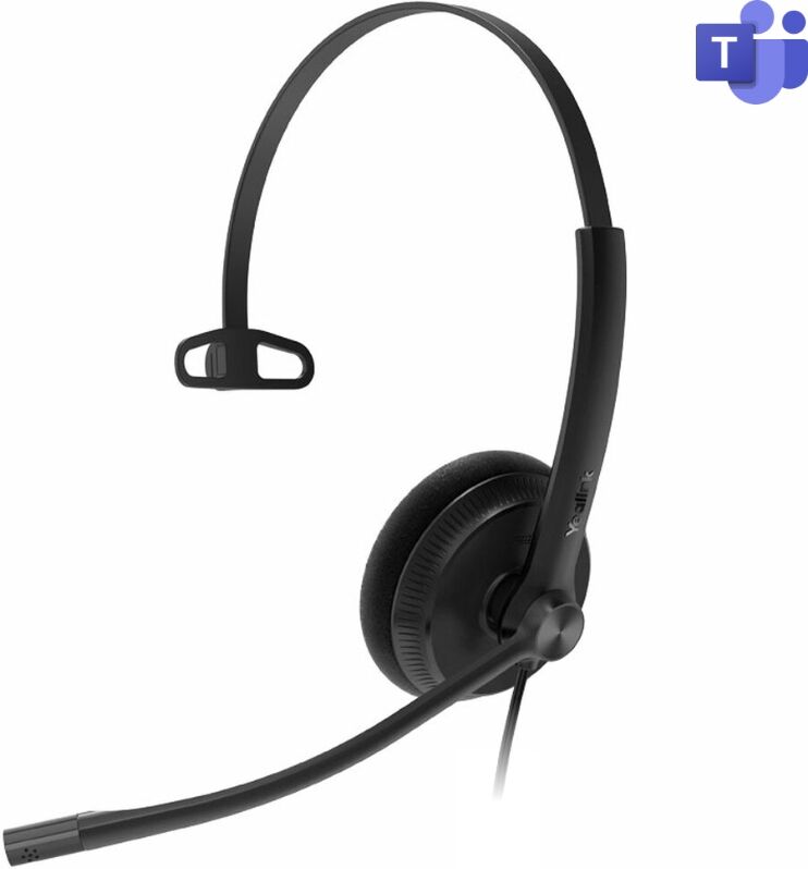 Yealink UH34 Lite - Version Mono Un micro-casque monaural confortable et puissant pour des échanges quotidiens hors du commun.