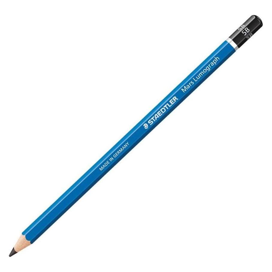 Staedtler MARS LUMOGRAPH - Bleistift (2 mm, 5B, 1x) (100-5B)