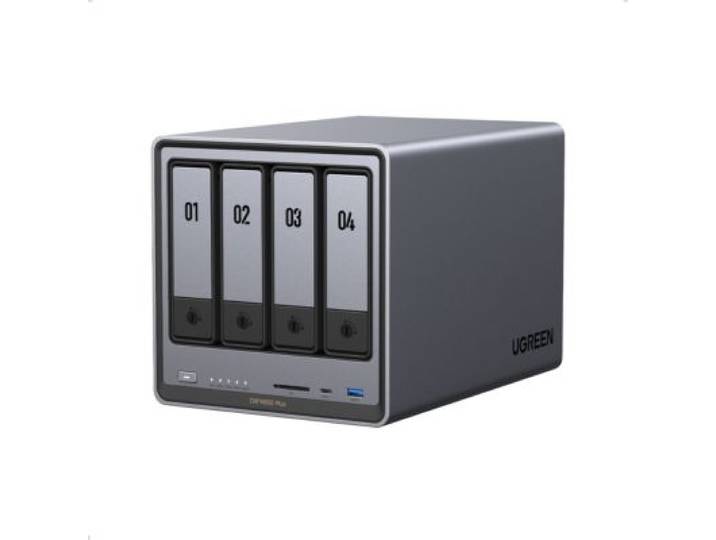 Ugreen - Serveur Nas 4 Baies Dx4800 Plus Gris Anodisé