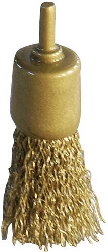 KS Tools BRONZEplus Pinselbürste, Draht, gewellt, Ø 26mm 963.9595 1St.