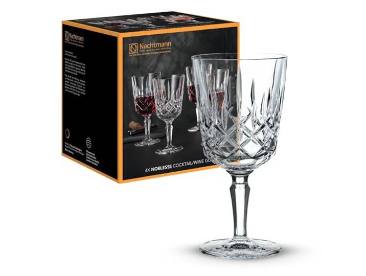 Spiegelau & Nachtmann 104247 Noblesse Lot de 4 verres à cocktail transparents en cristal 355 ml