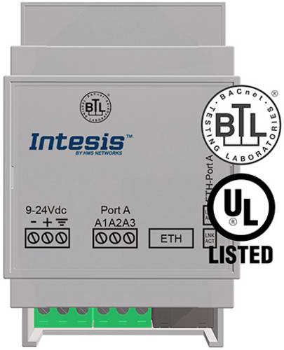Intesis INBACRTR0320000 BACnet MS/TP Gateway 1St.