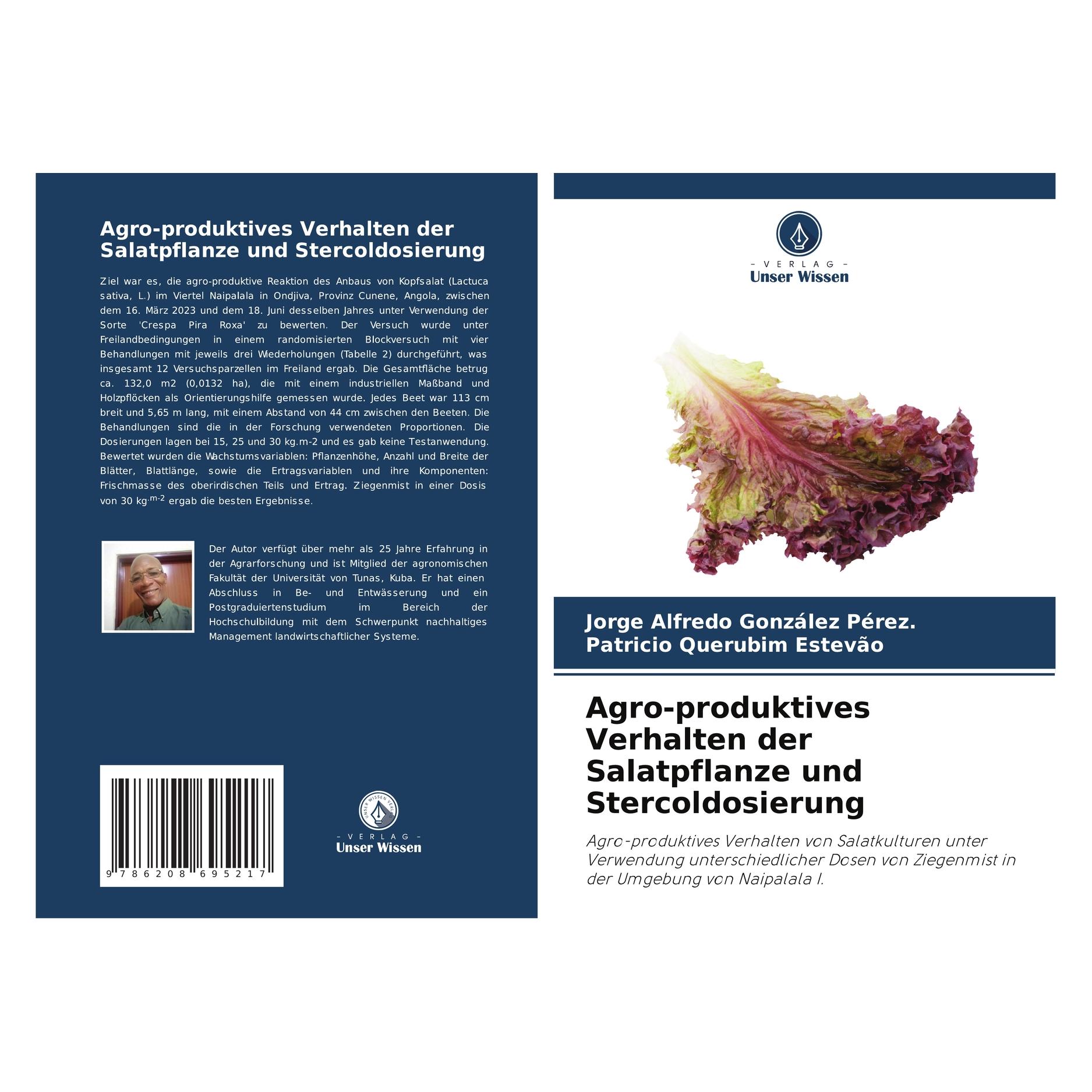 Bod Agro-produktives Verhalten der Salatpflanze und Stercoldosierung (Deutsch, Jorge Alfredo Gonzalez Perez, Patricio Querubim Estevo) (57211245)