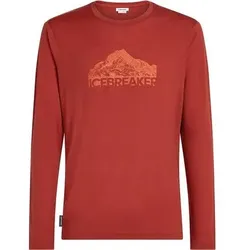ICEBREAKER Icebreaker Herren T-Shirt Men M 150 Tech Lite LS Tee AorakiEx, Größe M in Orange 512