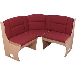 möbel direkt online Eckbank 125x125 cm Madrid Buche
