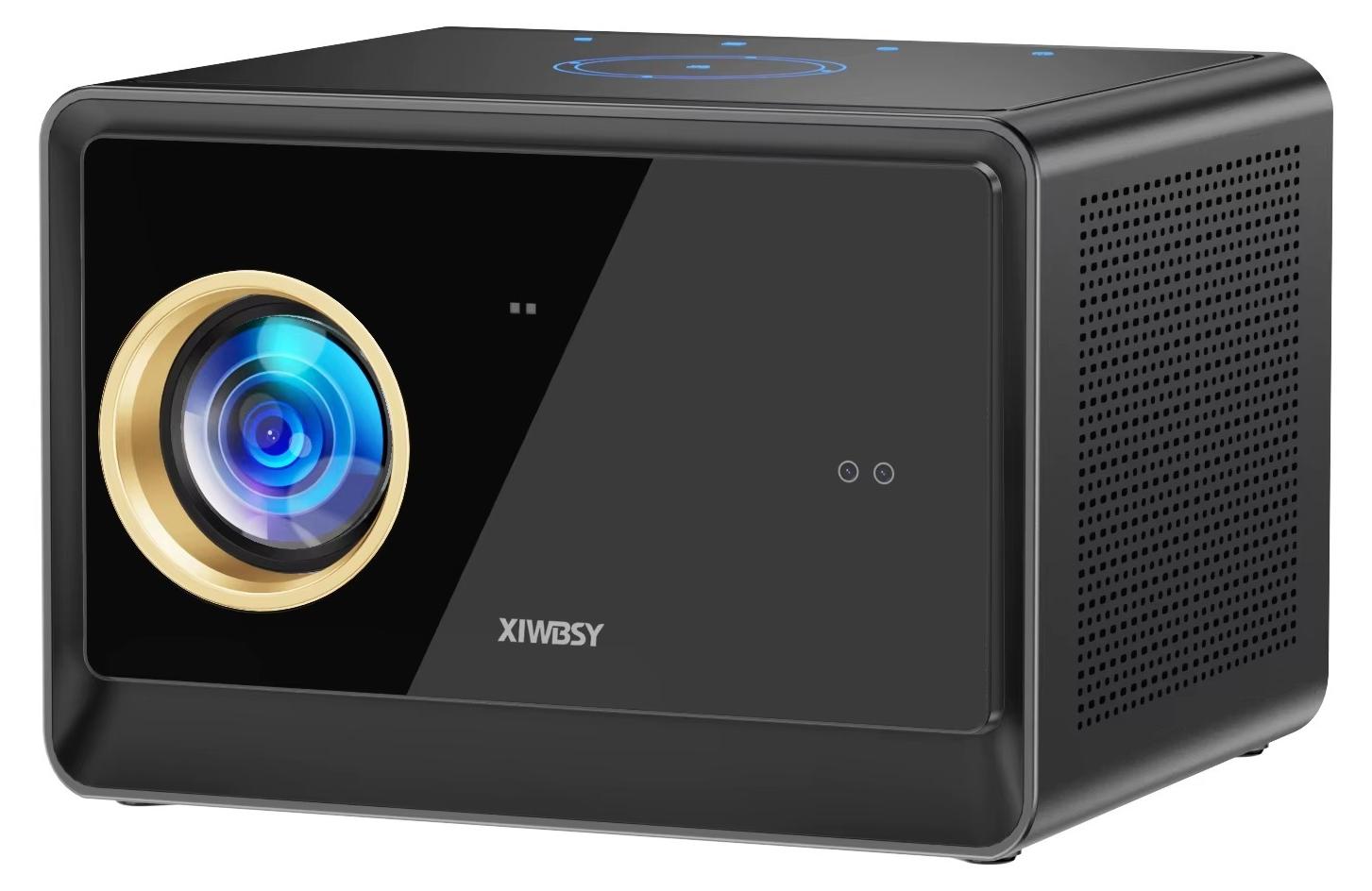 X08 LCD-Beamer mit TV-Stick - Full HD 1080p - 4000 ANSI-Lumen - 52.000 Lumen - Automatische Keystone-Korrektur - WiFi 6 und Bluetooth 5.4
