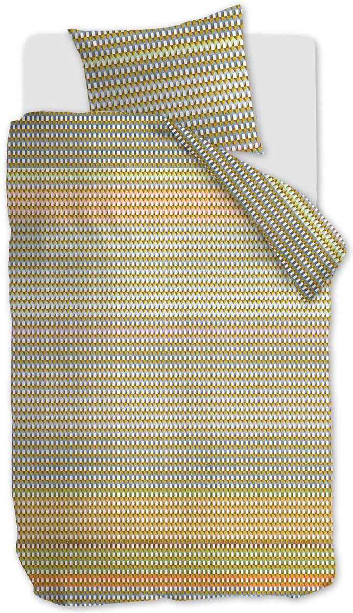 Kardol Rhythm dekbedovertrek eenpersoons 140x200 cm multi