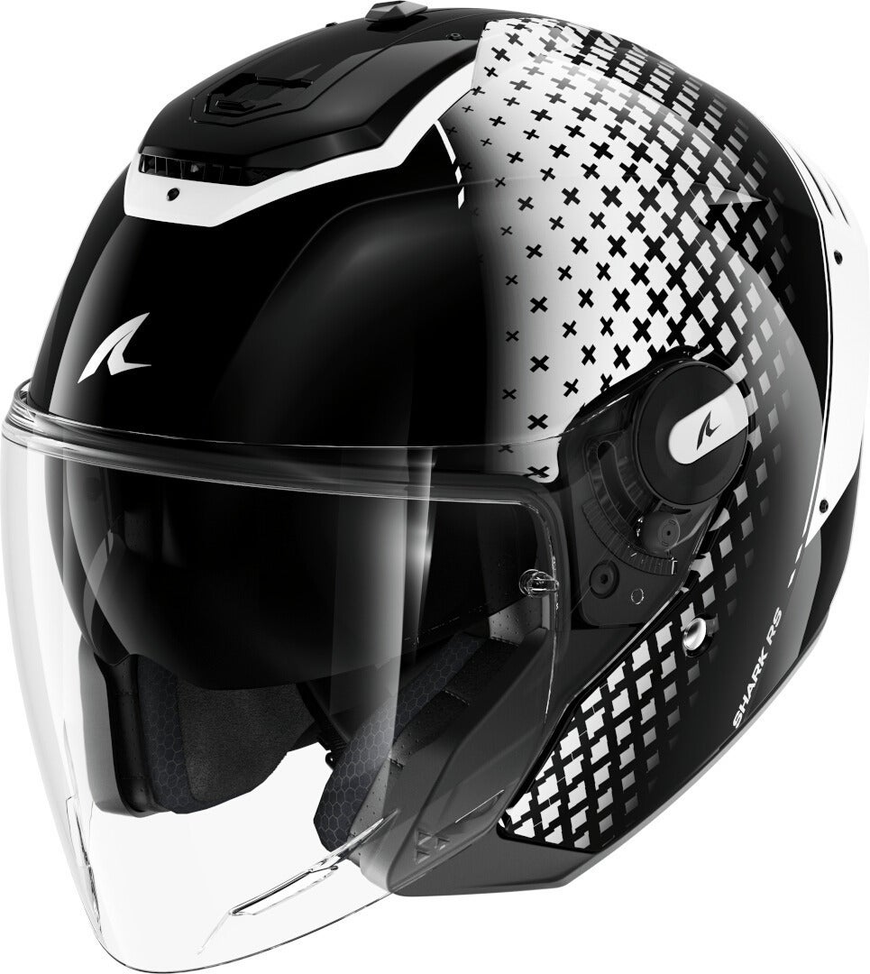 Shark RS Jet Stride Jethelm HE8260E-KWK-M