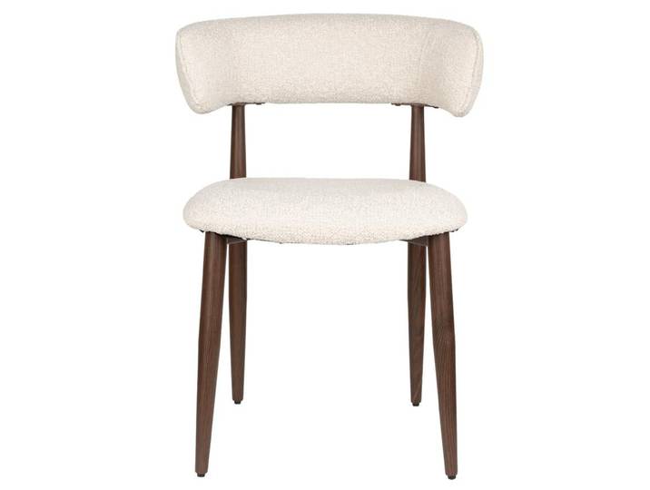 Esszimmerstuhl Stanley 2er-Set – aus Bouclé in Beige - Beige - Luxusbetten24