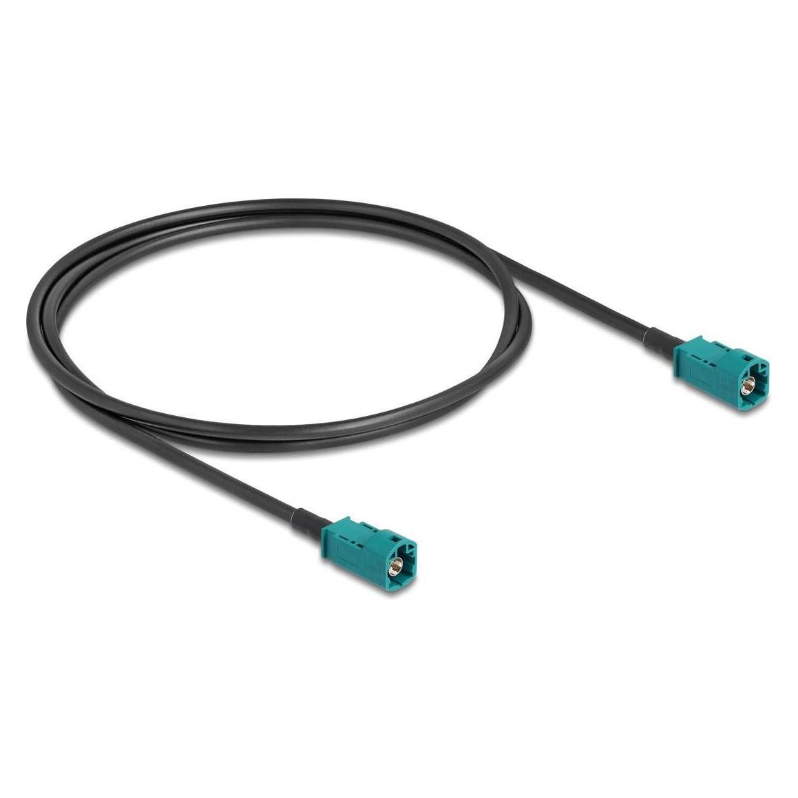 Delock Kabel HSD Z Stecker zu HSD Z Stecker 1 m (Antennenkabel) (90678)