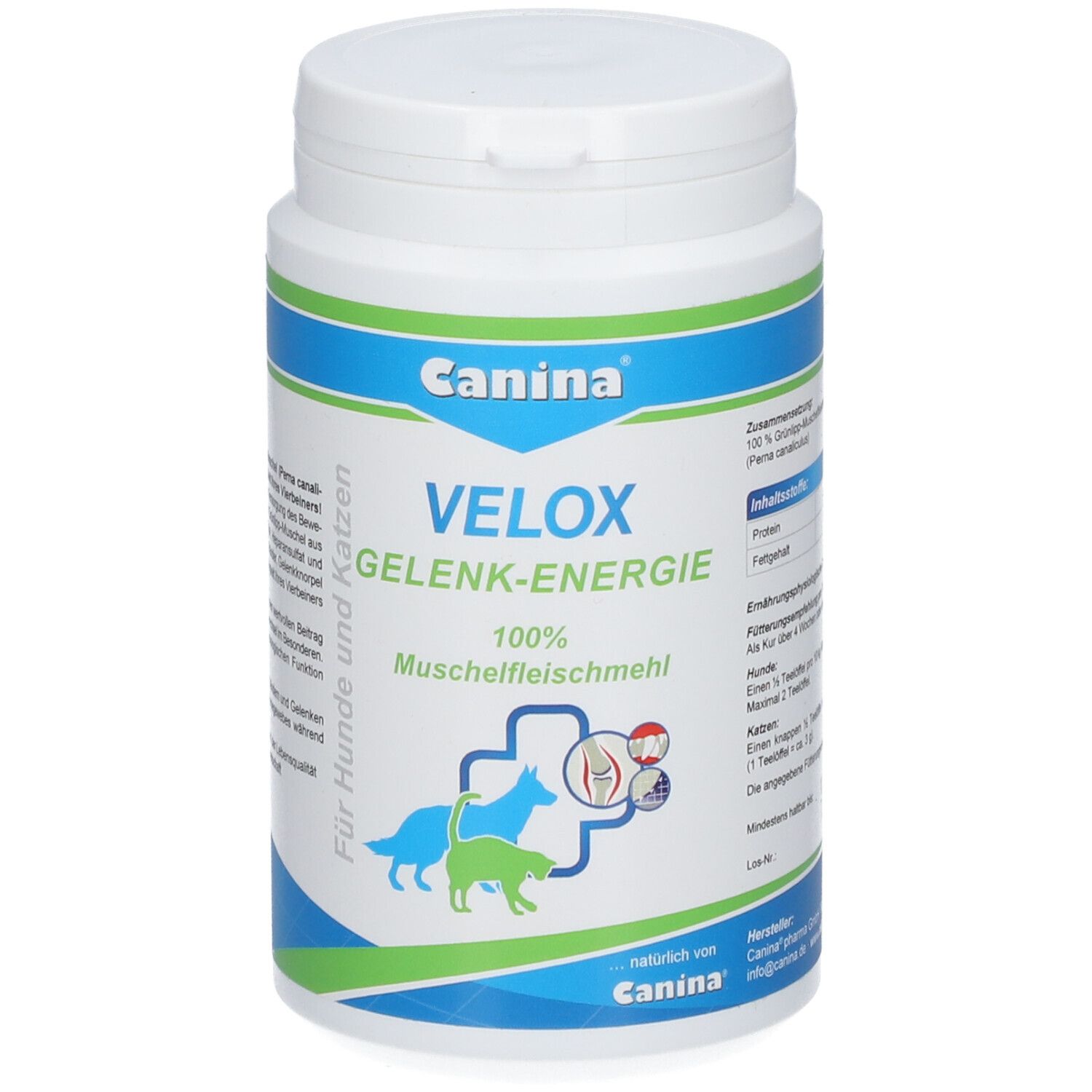 Velox Gelenkenergie 100% f.Hunde und Katzen 150 g Pulver