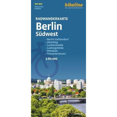 Radwanderkarte Berlin Südwest RW-B03, Sonstige von , Esterbauer, 978-3-7111-0302-4