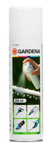 GARDENA 02366-20Pflegespray, Wartungsspray für Gartengeräte, schmutzlösend, Gartenzubehör 200ml