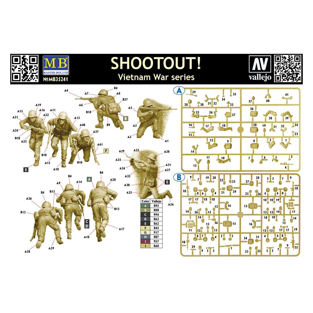 Master Box SHOOTOUT! Vietnam War series (MB35241)
