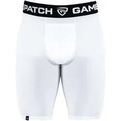 Gamepatch, Unisex, Funktionsunterhose, Compression shorts (M), Weiss