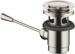 Dornbracht Ablaufgarnitur 1030097006 platin matt, 11/4", mit Kniehebel 200 mm