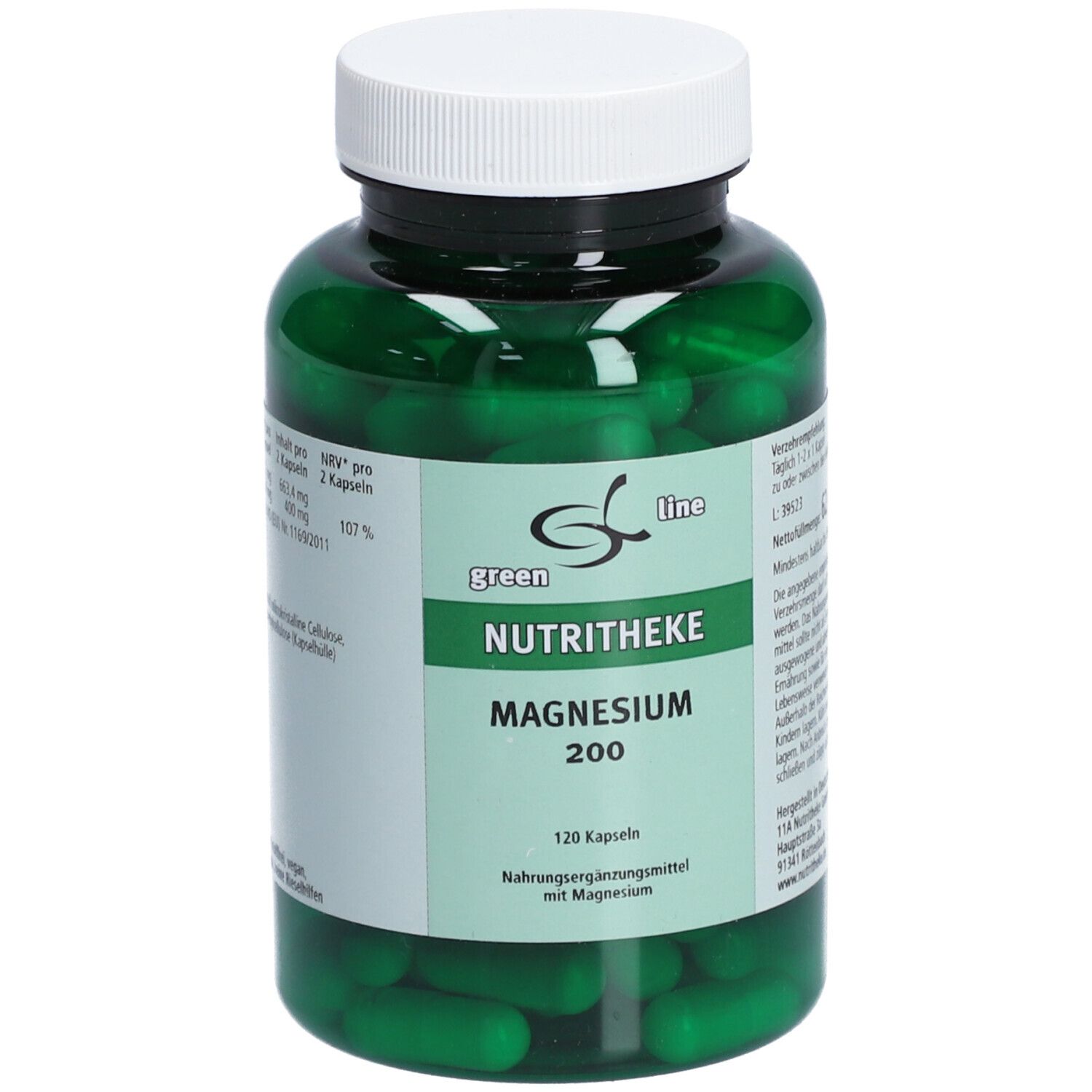 Magnesium 200 Kapseln 120 St