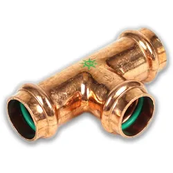 Solar Pressfitting T-Stück i x i x i, Kontur V, verschiedene Größen (Ausführung: 28 mm)