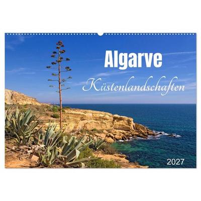 Algarve - Küstenlandschaften (Wandkalender 2027 DIN A2 quer), CALVENDO Monatskalender