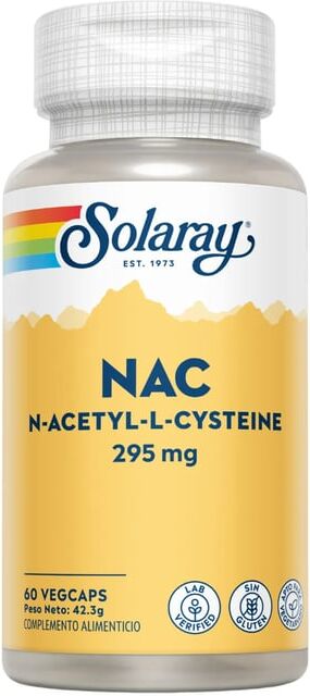 Solaray Nac 295 mg 60 VCaps