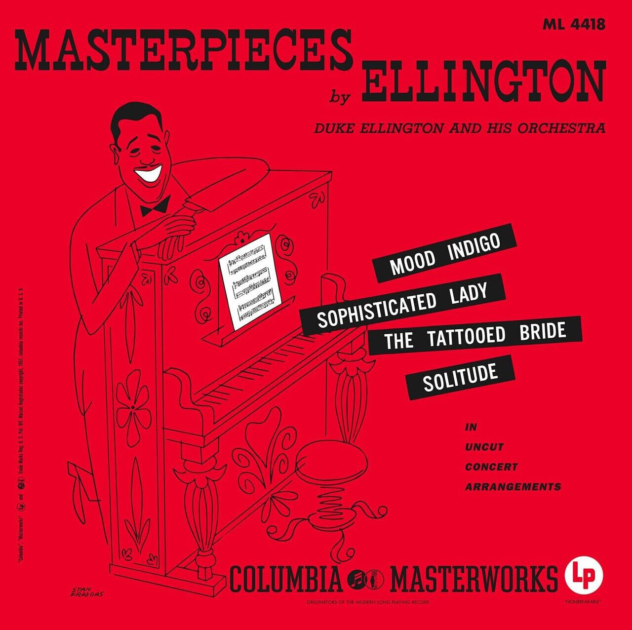 Duke Ellington - Masterpieces By Ellington - Preis vom 11.10.2026 03:10:56 h