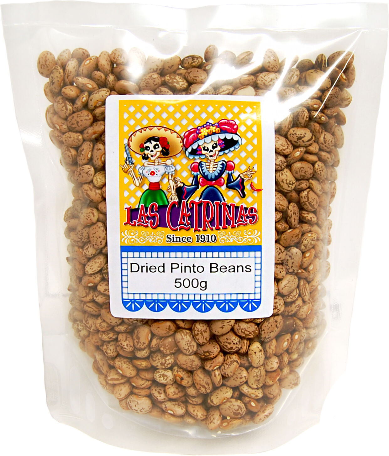 Las Catrinas Pinto Dried Beans 500g