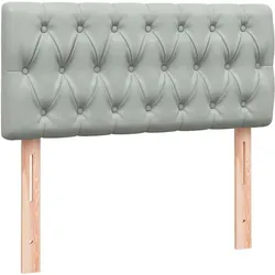 vidaXL, Boxspringbett, Olfonin (Knopfheftung Design) (80 x 220 cm)