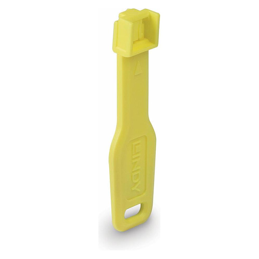 Lindy RJ45 Port Schlösser GELB 10 Stck+ 1 Schlüssel (47900) (47900)