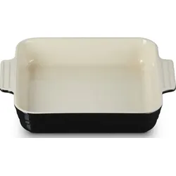 Le Creuset Backform quadratisch 23 cm, schwarz