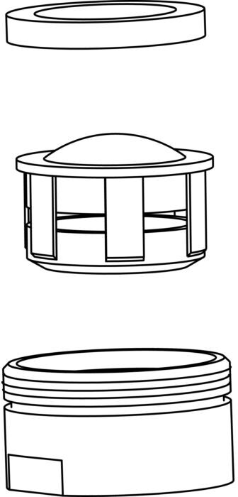 Ideal Standard M24x1-S, Chrom B960774AA