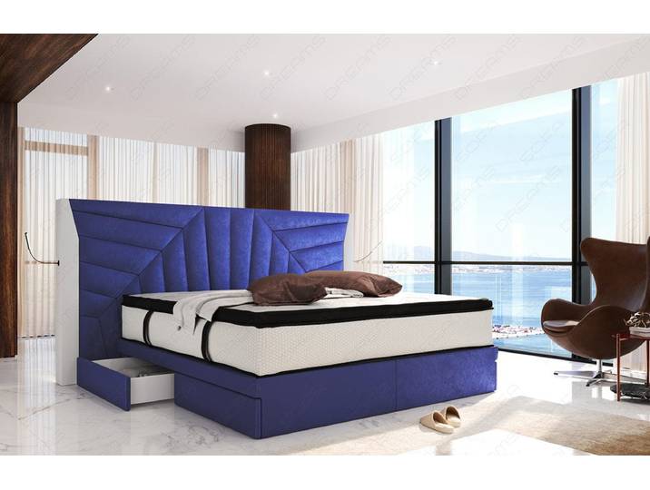 Boxspringbett Monaco Stoffbezug