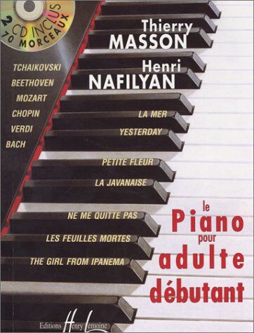 Thierry Masson - Piano pour adulte débutant avec 2 CD - Preis vom 13.10.2026 19:28:25 h