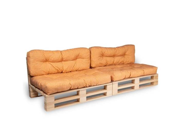 Coussin Palette - LOT X2 - Bananair - Orange Fabriqué en France