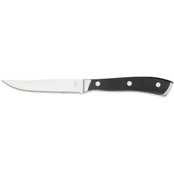 12x Steakmesser Set mit ABS Kunststoffgriff, 23 cm, Set, ABS Kunststoff, Chromstahl 13/0