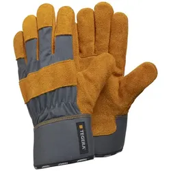 Arbeitshandschuhe TEGERA 35, Kat. II, gelb/grau, Gr. 9 - gelb