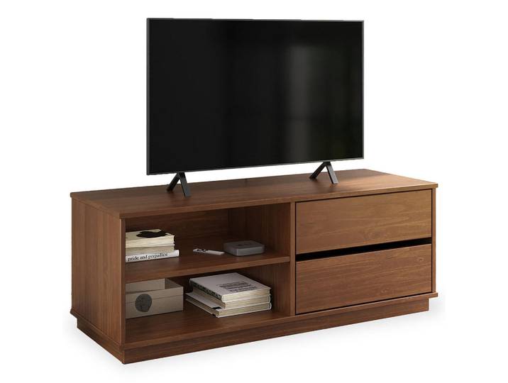 Idimex Lowboard Maite Kastanie, Kastanienfarben, Holz, Kiefer, Vintage, 110x42x40 cm, Wohnzimmer, TV Möbel, Lowboards, Lowboards stehend