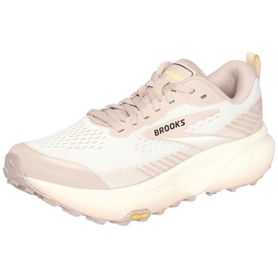 Laufschuh BROOKS "BROOKS Cascadia 20", Damen, Gr. 41, rosa (arctic wolf, rose, nightlife), Textil, Schuhe Laufschuh, All-Terrain-Laufschuh mit Virbam-Sohle
