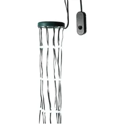 MARELIDA LED Baummantel Lichterkette 10 Stränge 180LED bunt 13Funkt. Fernbedienung 1,8m